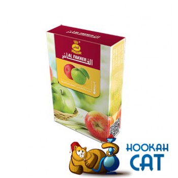 Табак для кальяна Al Fakher Two Apples (Аль Факер Два Яблока) Акцизный 250г